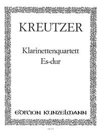 Kreutzer, Conradin: Klarinettenquartett Es-Dur