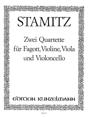 Stamitz, Carl: 2 Quartette  op. 19/5+6