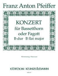 Pfeiffer, Franz Anton: Konzert für Bassetthorn oder Fagott B-Dur