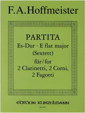 Hoffmeister, Franz Anton: Partita Es-Dur