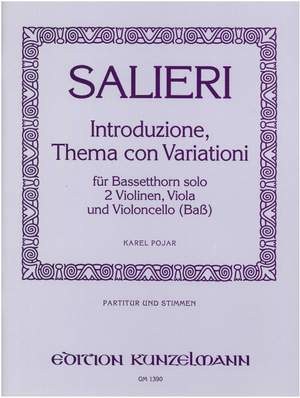 Salieri, Girolamo: Introduzione, Thema con Variationi
