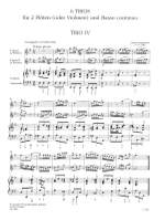 Krebs, Johann Ludwig: 6 Trios für 2 Flöten und Basso Continuo Product Image