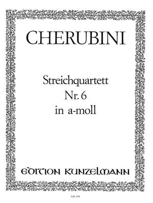 Cherubini, Luigi: Streichquartett Nr. 6 a-Moll