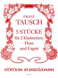 Tausch, Franz Wilhelm: 5 Stücke  op. 22