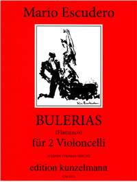 Escudero, Mario: Bulerias (Flamenco) für 2 Violoncelli