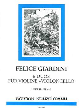 Giardini, Felice: 6 Duos für Violine und Violoncello