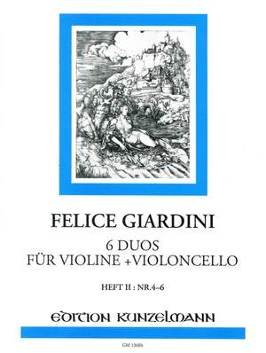 Giardini, Felice: 6 Duos für Violine und Violoncello