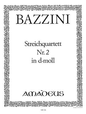 Bazzini, Antonio: Streichquartett Nr. 2 d-Moll