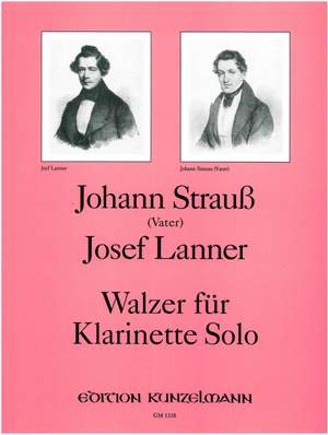 Strauss, Johann (Vater)/Lanner, Josef: Walzer für Klarinette