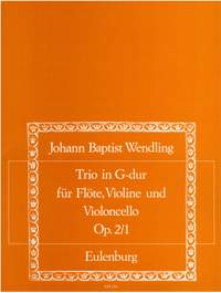 Wendling, Johann Baptist: Trio G-Dur op. 2/1