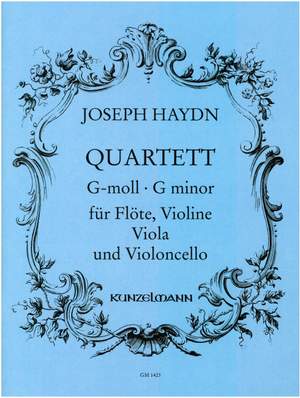 Haydn, Joseph: Quartett g-Moll
