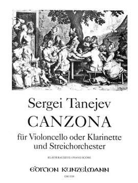 Tanejew, Sergej: Canzona
