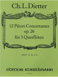 Dietter, Christian Ludwig: Pièces Concertantes  op. 26/4-6
