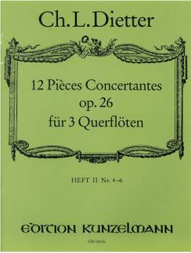 Dietter, Christian Ludwig: Pièces Concertantes  op. 26/4-6