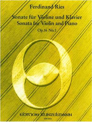 Ries, Ferdinand: Sonate für Violine  op. 16/1