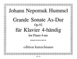 Hummel: Grande Sonate As-dur op.92 As-dur