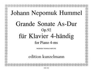Hummel: Grande Sonate As-dur op.92 As-dur