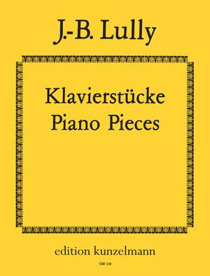 Lully, Jean-Baptiste: Klavierstücke