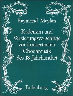 Meylan, Raymond: Kadenzen und Verzierungsvorschläge