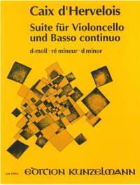 Caix d'Hervelois, Louis de: Suite für 3 Violoncelli d-Moll