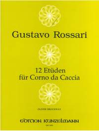 Rossari, Gustavo: 12 Etüden für Jagdhorn