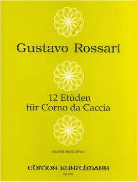 Rossari, Gustavo: 12 Etüden für Jagdhorn