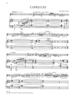 Müller-Zürich, Paul: Capriccio  op. 75