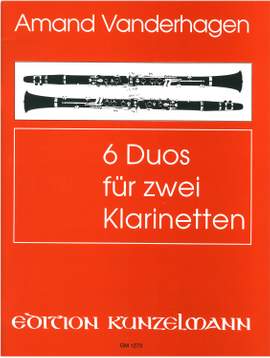 Vanderhagen, Amand: 6 Duos für 2 Klarinetten