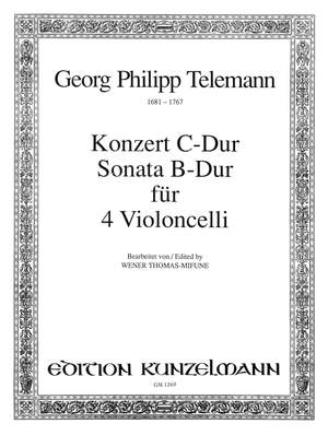 Telemann, Georg Philipp: Telemann für 4 Violoncelli
