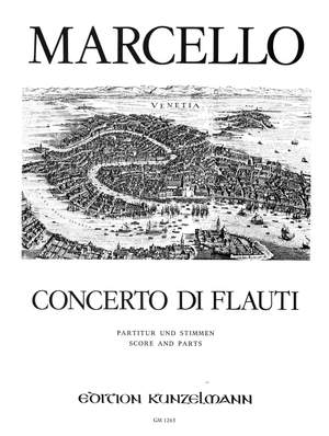 Marcello, Alessandro: Concerto di Flauti