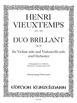 Vieuxtemps, Henri: Duo brillant  op. 39
