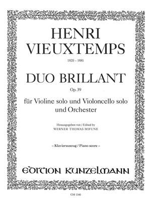 Vieuxtemps, Henri: Duo brillant  op. 39