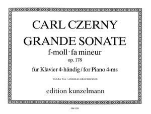 Czerny, Carl: Grande Sonate f-Moll op. 178 f-Moll