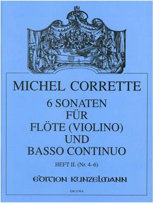 Corrette, Michel: 6 Sonaten  op. 13/4-6