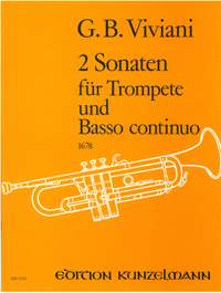 Viviani, Giovanni Bonaventura: 2 Sonaten für Trompete