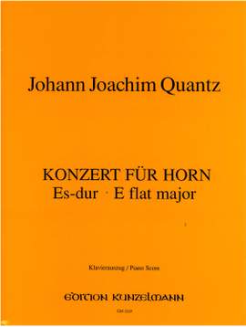 Quantz, Johann Joachim: Konzert für Horn Es-Dur