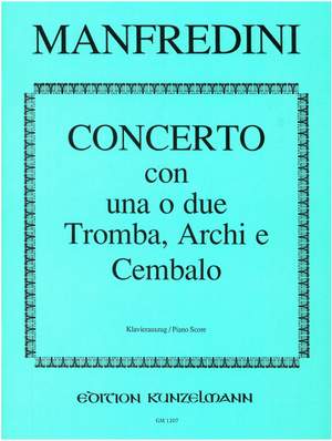 Manfredini, Francesco: Konzert für 1 oder 2 Trompeten