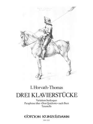 Horvath-Thomas, Istvan: 3 Klavierstücke