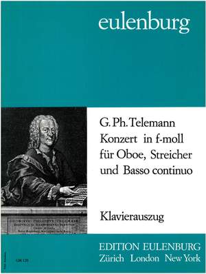 Telemann, Georg Philipp: Konzert für Oboe f-Moll TWV 51:f1