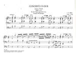 Bach, Johann Sebastian: Konzert nach A. Vivaldi D-Dur BWV 972 Product Image