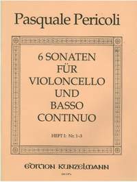 Pericoli, Pasquale: 6 Sonaten für Violoncello