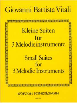 Vitali, Giovanni Battista: Kleine Suiten für 3 Melodieinstrumente
