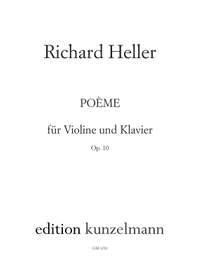 Heller, Richard: Poème für Violine und Klavier  op. 10