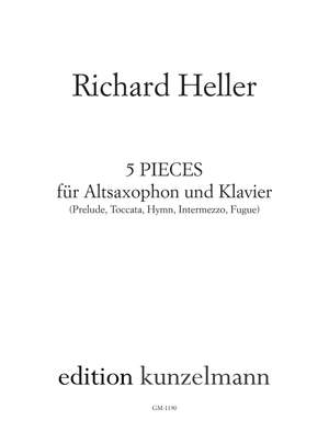Heller, Richard: 5 Stücke für Altsaxophon