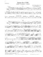 Boismortier, Joseph Bodin de: 2 Sonaten für 4 Violoncelli Product Image