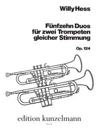 Hess, Willy: 15 Duos  op. 124
