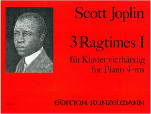 Joplin, Scott: 3 Ragtimes für Klavier vierhändig