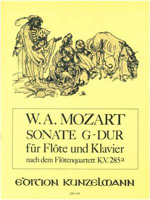 Mozart, Wolfgang Amadeus: Sonate für Flöte G-Dur