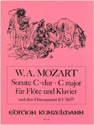 Mozart, Wolfgang Amadeus: Sonate für Flöte C-Dur