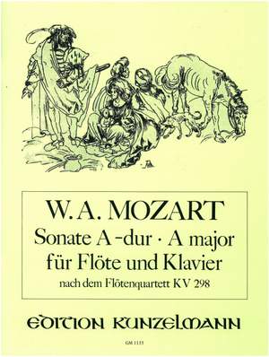 Mozart, Wolfgang Amadeus: Sonate für Flöte A-Dur